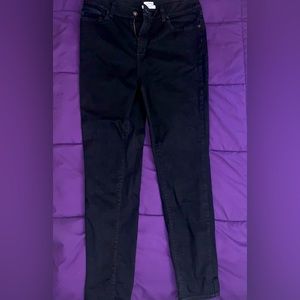 L.L. Bean Classic Fit Size 12 Black Jeans